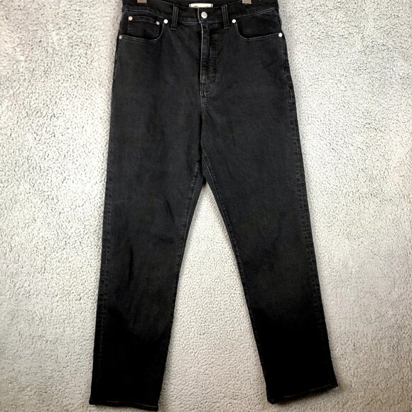 Madewell 90s Straight Women's Jeans size 30x31 Black - Picture 1 of 6